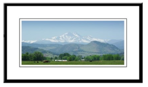 Mount Meeker Longs Peak Framed Print